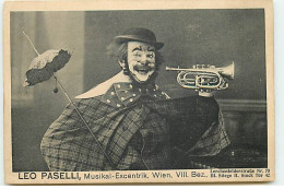 Cirque - Clown - Leo Paselli, Musikal-Excentrik, Wien - Zirkus