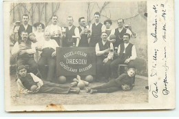 Allemagne - DRESDEN - RPPC - Kegel = Club - Gemütlighes Duizend - Jeu De Quilles - Dresden