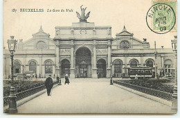 Belgique - BRUXELLES - La Gare Du Midi - Transport (rail) - Stations