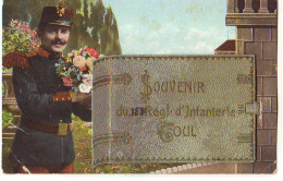 Carte à Système - TOUL - Souvenir Du 153ème Régiment D'Infanterie - Toul