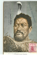 NOUVELLE ZELANDE - A Tatooed Maori Warrior - Tatouages - Nuova Zelanda