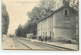 LA MOTHE SAINT HERAY - La Gare - Arrivée D'un Train - La Mothe Saint Heray