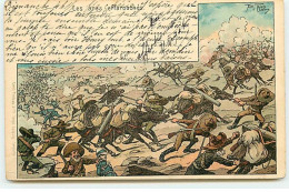 Illustrateur - Arthur Thiele - Les ânes Effarouchés - La Guerre Des Boers - Transvaal - Thiele, Arthur