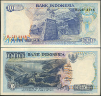 Indonesia 1000 Rupiah. 1992 / 1999 Paper Unc. Banknote Cat# P.129h - Indonesien