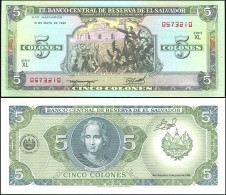 El Salvador . 16.05.1990 (1990) Paper Unc. Banknote Cat# P.138a - El Salvador