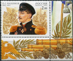 Russia 2002. 200th Anniversary Of The Birth Of P.S.Nakhimov (II) (MNH OG) Stamp - Ungebraucht
