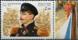 Russia 2002. 200th Anniversary Of The Birth Of P.S.Nakhimov (V) (MNH OG) Stamp - Nuovi