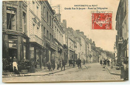 NEUFCHATEL EN BRAY - Grande Rue St Jacques - Postes Et Télégraphes - Commerces - Neufchâtel En Bray