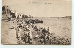 Maroc - AZEMMOUR - Lavage De La Laine - Other & Unclassified