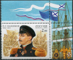 Russia 2002. 200 Years Of The Birth Of P.S.Nakhimov (VIII) (MNH OG) Stamp - Nuevos