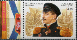 Russia 2002. 200th Anniversary Of The Birth Of P.S.Nakhimov (IV) (MNH OG) Stamp - Ungebraucht