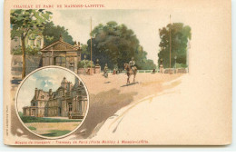 Château Et Parc De MAISONS-LAFFITTE - Moyens De Transport : Tramway De Paris (Porte-Maillot) à Maisons-Laffitte - Maisons-Laffitte