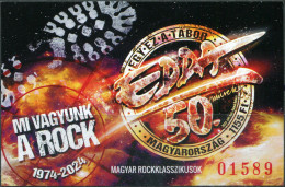 Hungary 2024. 50th Anniversary Of EDDA Muvek (MNH OG. Imperforated) S/S - Neufs