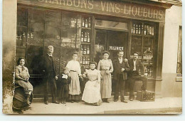 Carte Photo - Maison Molinier - Vins - Charbons Vins Liqueurs - Shops
