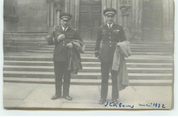 Carte Photo - Deux Aviateurs à Strasbourg - Mai 1932 - Aviateurs