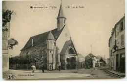 MAURECOURT - L'Eglise Et La Rue De Paris - Maurecourt