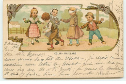 Grands Magasins D'Habillements - Maisons Henri Esders Paris - Colin-Maillard - Art Nouveau - Iris - Werbepostkarten
