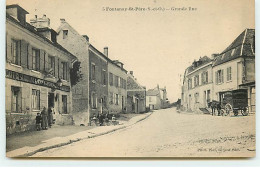 FONTENAY-ST-PERE - Grande Rue - Café Restaurant H. Lefèvre - Other & Unclassified