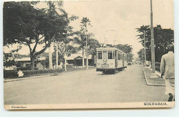 Indonésie - SOERABAIA - Palmenlaar - Tramway - Indonesië