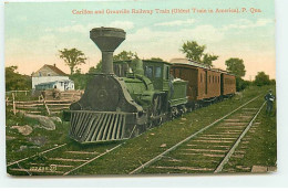 Canada - QUEBEC - Carillon And Granville Railway Train (Oldest Train In America) - Autres & Non Classés