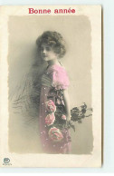 Enfant - Grete Reinwald Tenant Des Roses - Bonne Année - Portraits