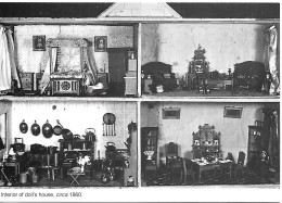 INTERIOR OF DOLLS HOUSE, Circa 1860 UNUSED POSTCARD  Nd1 - Juegos Y Juguetes