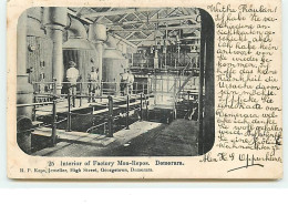 BRITISH GUIANA - DEMERARA - Interior Of Factory Mon-Repos - Altri & Non Classificati
