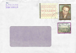 Postzegels > Europa > Oostenrijk > 1945-.... 2de Republiek > 1981-1990>brief Uit 1990 Met 3 Postzegels (17764) - Cartas & Documentos