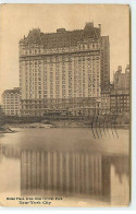 Etats-Unis - NEW YORK - Hotel Plaza Seen From Central Park - Otros Monumentos Y Edificios