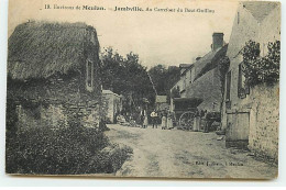 Environs De MEULAN - JAMBVILLE - Au Carrefour Du Bout-Guillou - Carte Vendue En L'état - Meulan