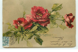 C. Klein - Une Branche De Roses Rouges - Klein, Catharina