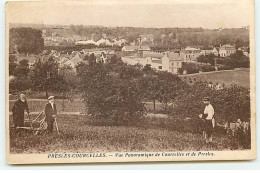 PRESLES-COURCELLES - Vue Panoramique De Courcelles Et De Presles - Brouette - Presles