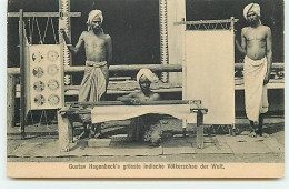 Inde - Gustav Hagenbeck's Grösste Indische Völkerschau Der Welt - Indian Weaver - Inde
