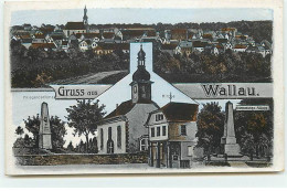 Allemagne - Gruss Aus WALLAU - Kirche, Kriegerdenkmat... - Other & Unclassified