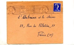 Lettre Flamme Coulommiers Foire Sur Muller - Mechanical Postmarks (Advertisement)