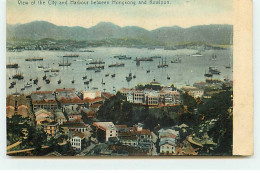 CHINE - View Of The City And Harbour Between Hongkong And Kowloon - China (Hongkong)