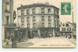 HOUILLES - Avenue De La Gare Et Rue Gambetta - Serrurerie, Quincaillerie, Boucherie - Houilles