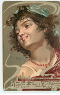 Fantaisie - Portrait D'une Jeune Femme Portant Un Foulard Dans Les Cheveux - Vrouwen