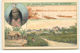 Les Colonies Françaises : Le Dahomey - Les Bords De L'Ouémé (Multi-vues) - Chocolats & Thé De La Cie Coloniale - Dahomey