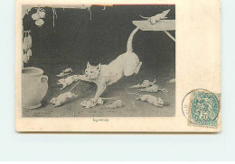 Illustrateur - Espinasse - Ingratitude - Chat - Souris - Cats