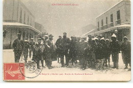 ORAN - AÏN-TEMOUCHENT - La Neige Le 5 Février 1906 - Entrée Du Boulevard National - Oran