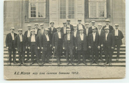 Danemark - A.C. Meyer Med Sine Farende Sangere 1912 - Denmark