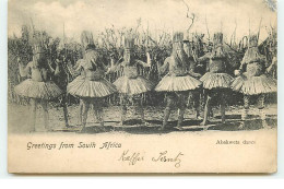 Greetings From South Africa - Abakweta Dance - Afrique Du Sud