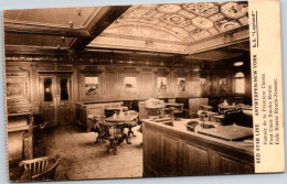 RED STAR LINE : First Class Smoke Room From Series Interior Photos 3 - Booklet Lapland - Paquebots
