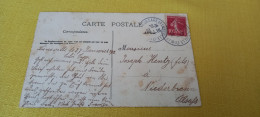 Einville La Grande Rue  Hotel De La Gare  - Postalisch Gelaufen 1908 Schwarz/weiß - Other & Unclassified