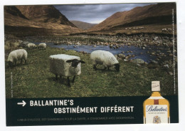 Boisson Alcool Ballantine's Obstinément Différent - Werbepostkarten