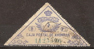 Caja Postal U 04 (o) Corona Real - Fiscale Zegels