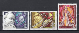 RUSLAND Yt. 3478/3480 MH 1969 - Unused Stamps