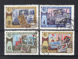 RUSLAND Yt. 2448/2451° Gestempeld 1961 - Used Stamps