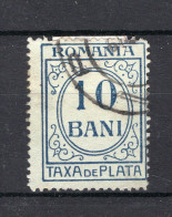 ROEMENIE Yt. T35° Gestempeld Portzegel 1911 - Port Dû (Taxe)